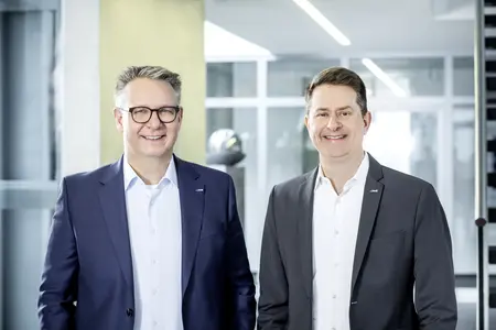 Managing Directors Fabian Rechlin & Andreas Fürer (v.L.n.r)