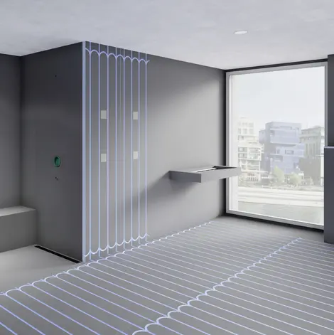 Badezimmer aus wedi Produkten