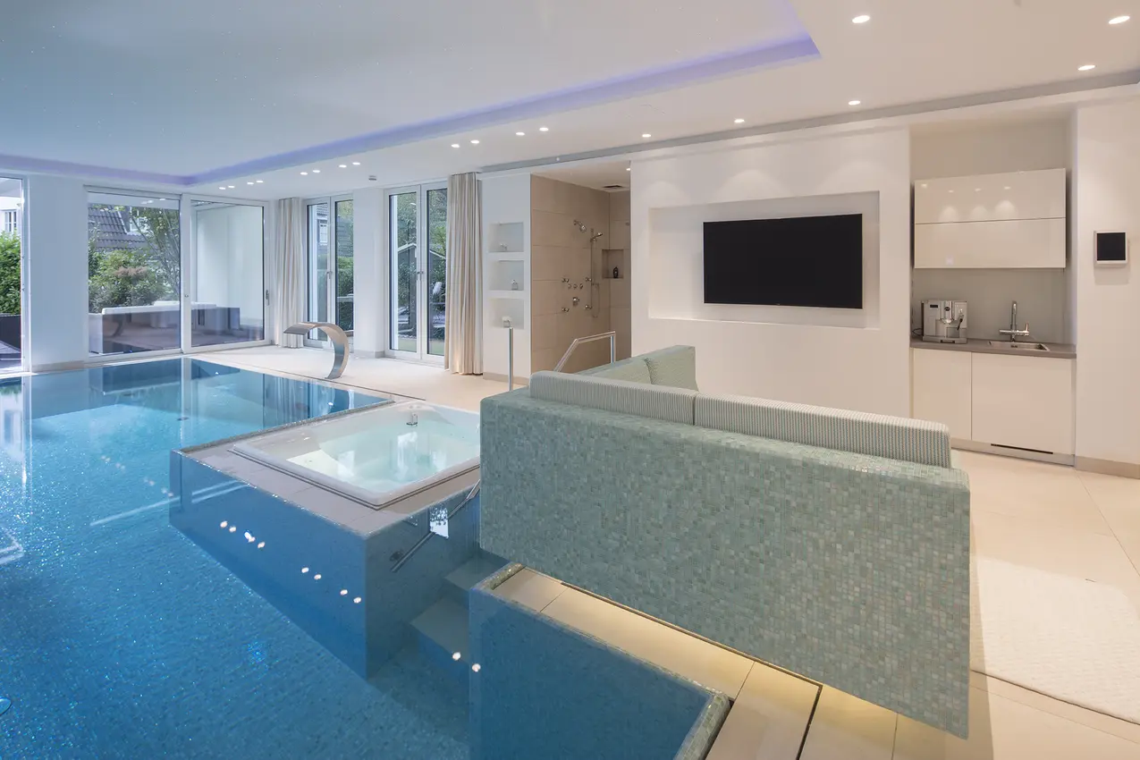 Neubau eines privaten Wellnessbereiches mit wedi Produkten