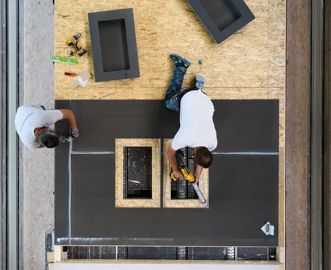 Prefab mit wedi Produkten