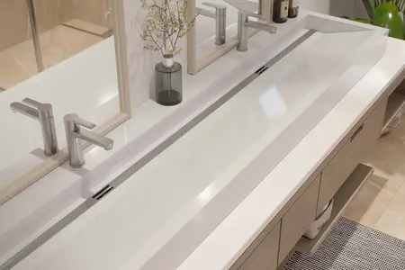 Sanbath Flex Waschtisch in Reihe geschaltet
