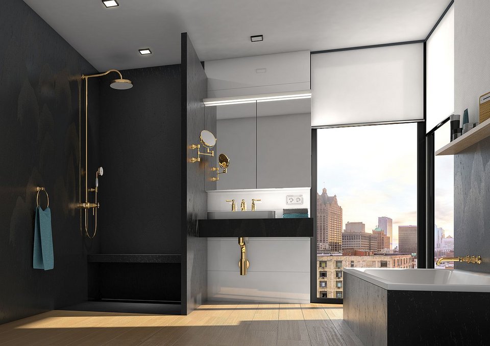 Badezimmer mit wedi Top Wall