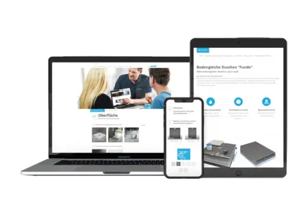 wedi Shower Configurator