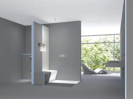 Bathroom with wedi Products