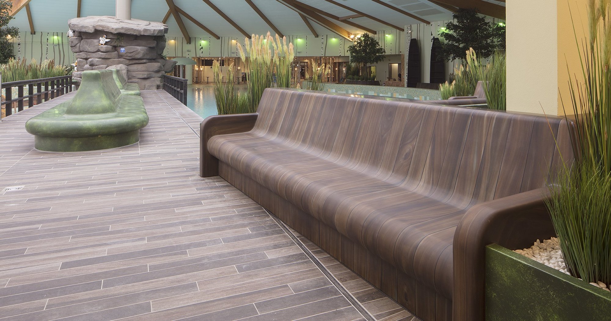 wedi References - Renovation of the swimming pool redesign Spreeweltenbad