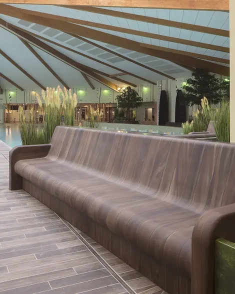 Spreeweltenbad Swimming pool redesign Renovation of bank facility