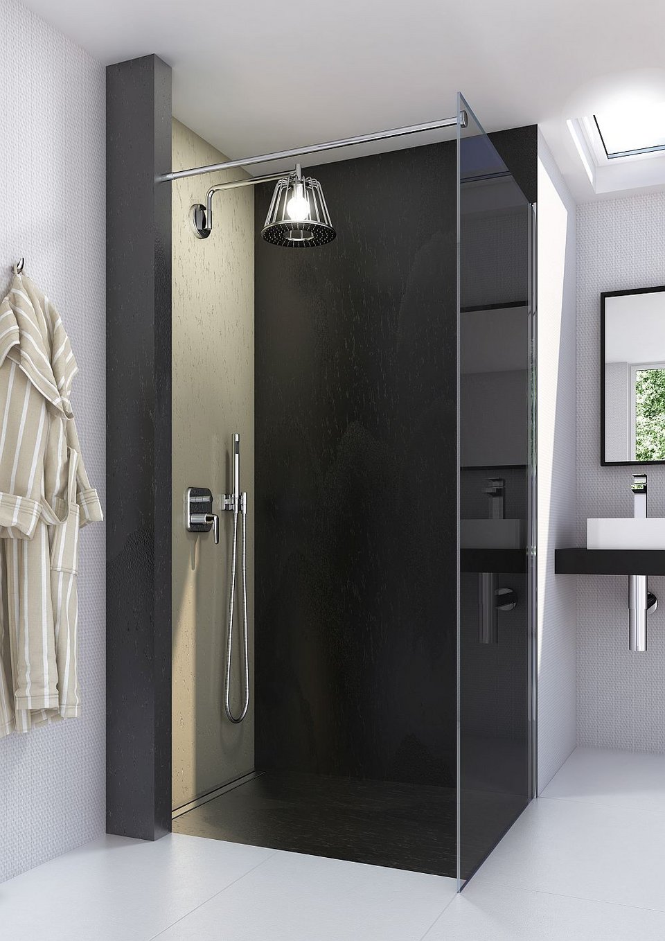Dusche mit wedi Top Wall