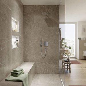 Duschbereich mit wedi Top Wall marble