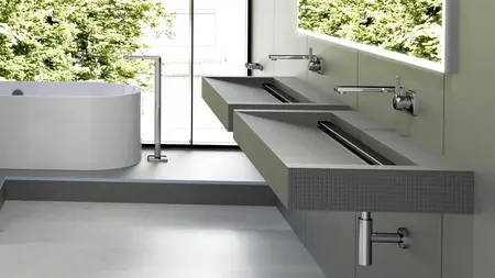 Bathroom with wash basin