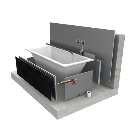 wedi Bathboard and wedi tools