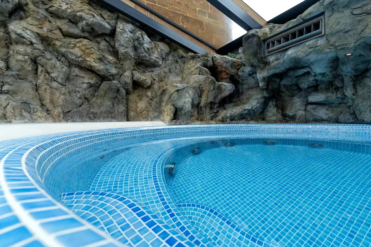 Privater Wellnessbereich