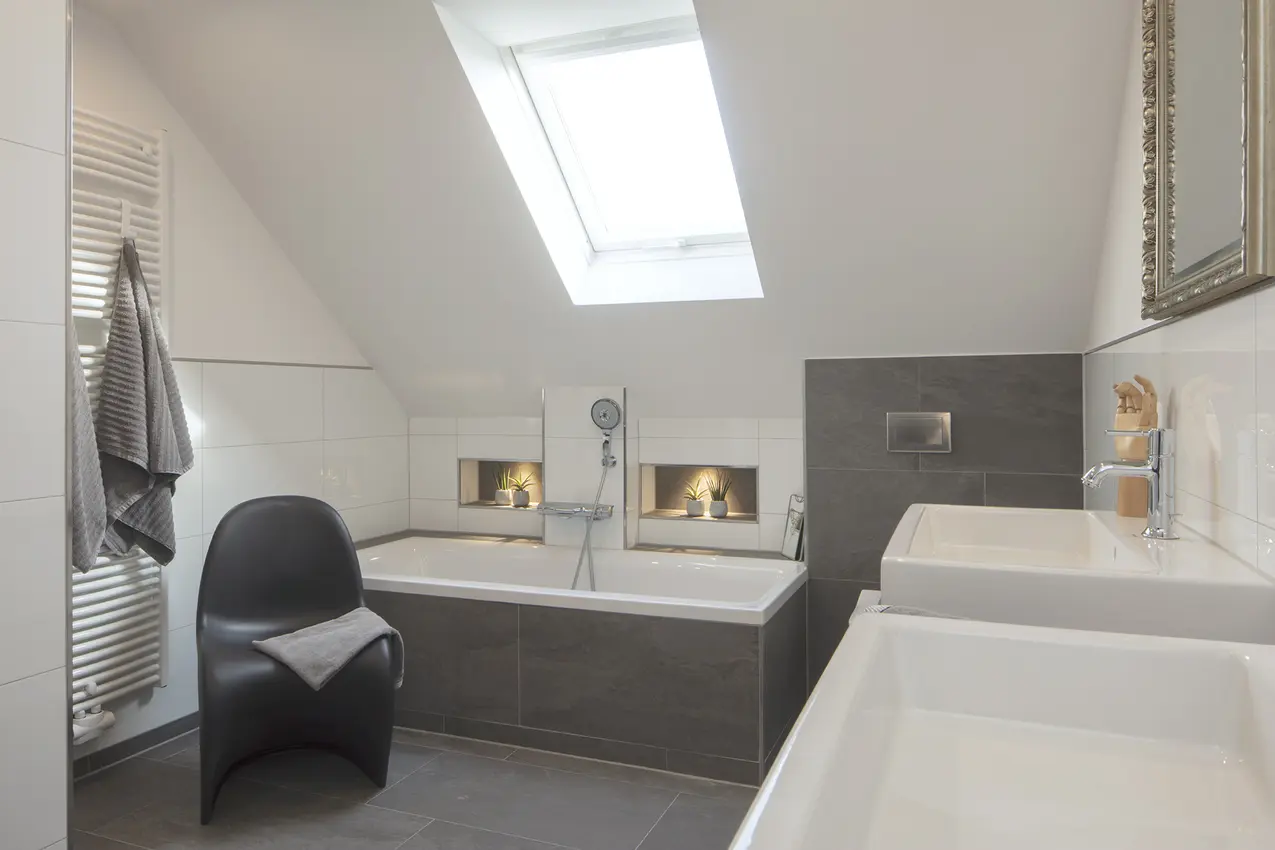 Badrenovierung Privatbad mit wedi Produkten