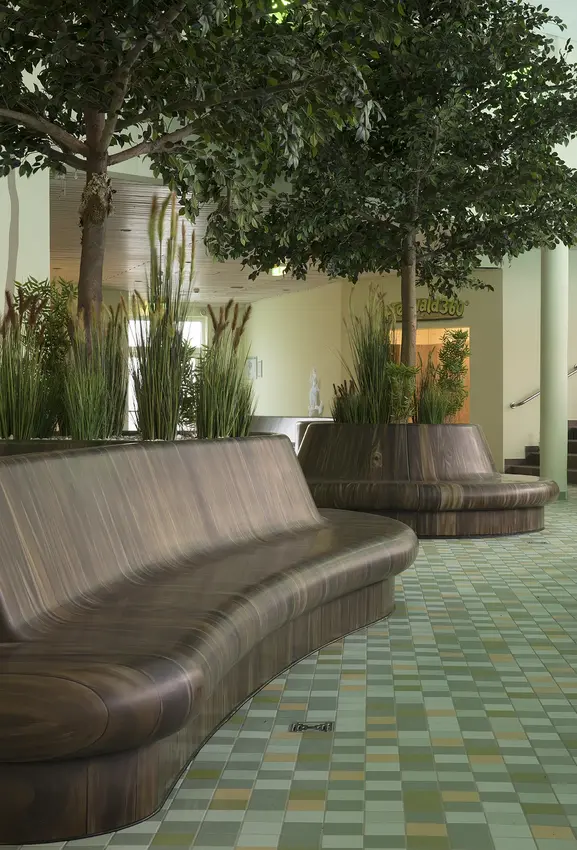 Spreeweltenbad Swimming pool redesign Renovation of bank facility