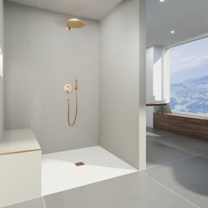 Duschbereich mit wedi Top Wall