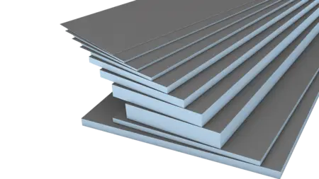 Stacks of wedi building boards