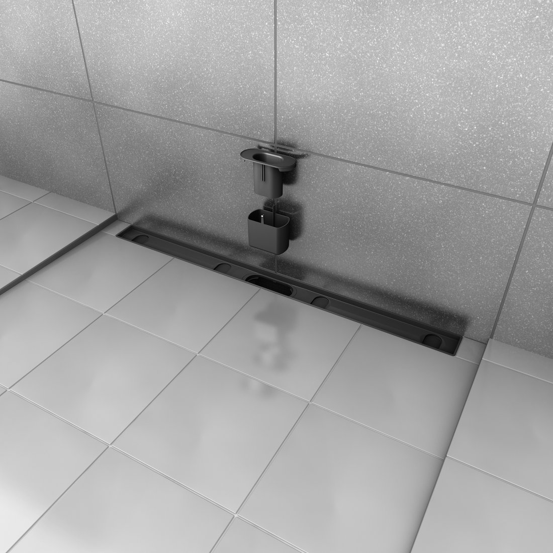 Vierkante Vloer Afvoer Pure Koperen Vloer Afvoer Onderzeeër Vloer Afvoer Balkon Wasmachine Vloer Afvoer Toilet Douche Gebied Vloer Afvoer C