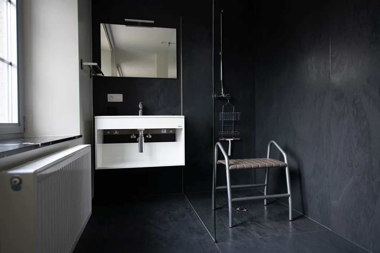 Abtei Scourmont Renovierung Badezimmer