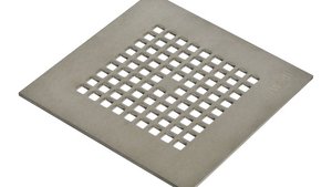 Fundo Plano Ablaufabdeckung quadratisch, Edelstahl V2A gebürstet