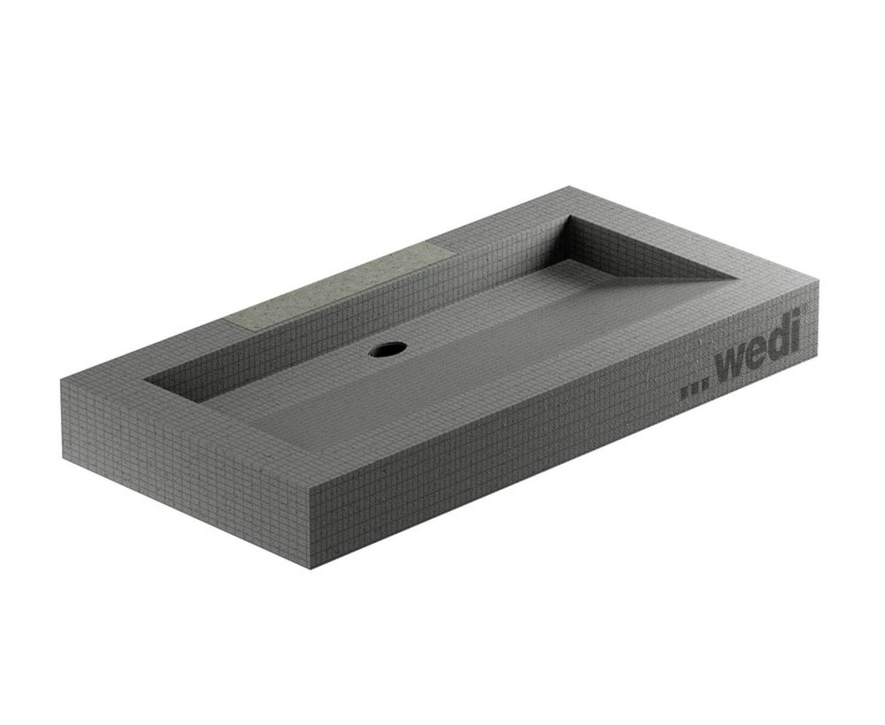 wedi Sanbath Modular wash basin- Modular products according to customer ...