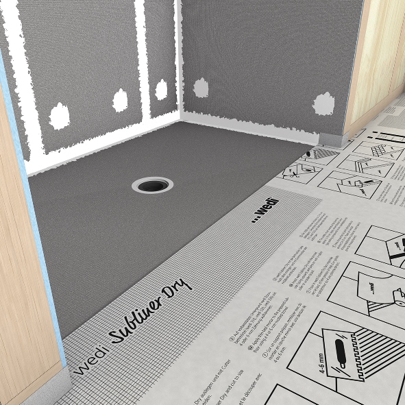 Fundo Ligno Installation wedi