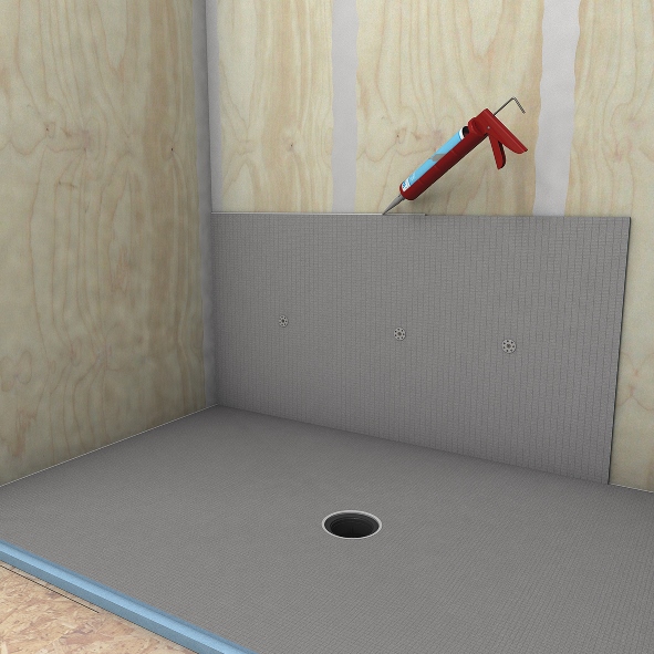 Fundo Ligno Installation wedi