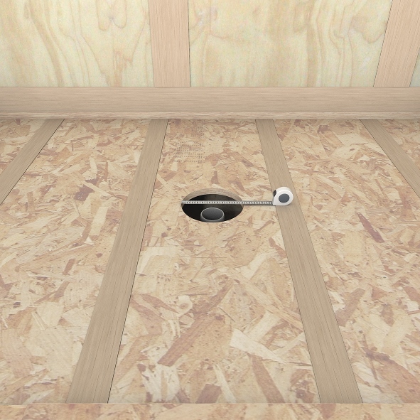 Fundo Ligno Installation wedi