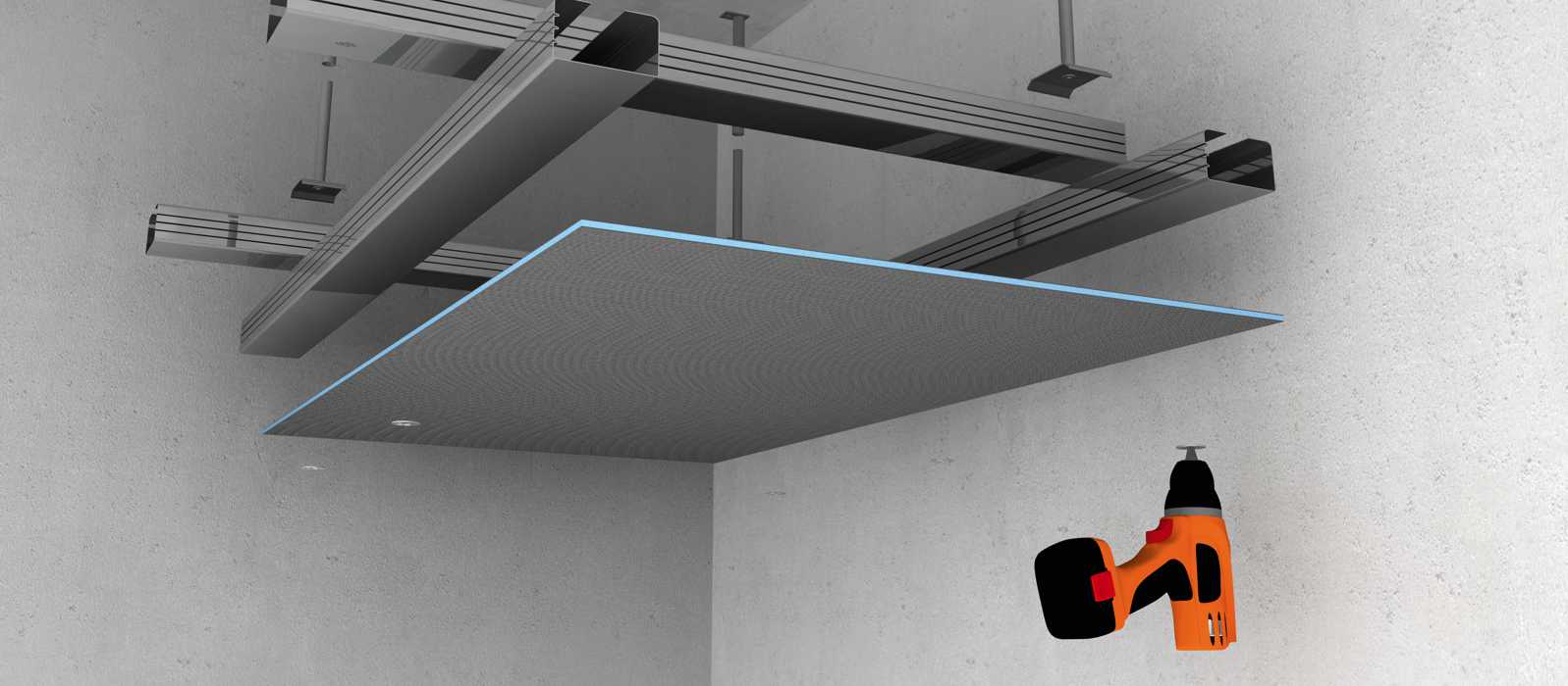 Build your own bathroom partition wall with Qboard