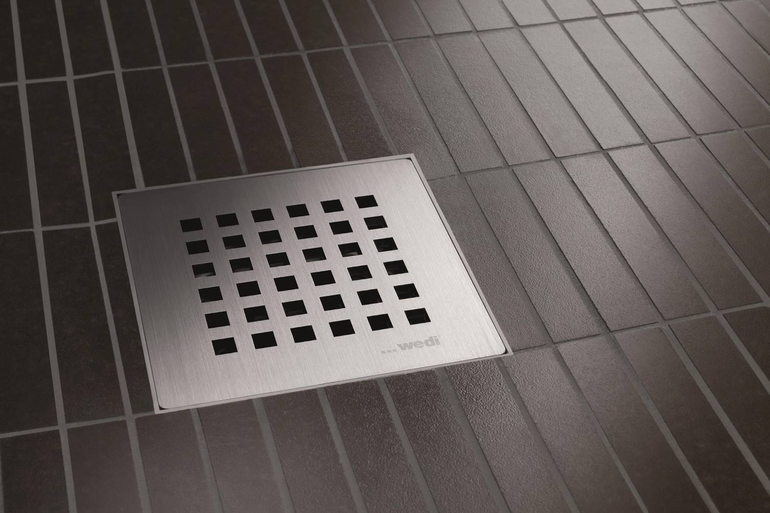 Point drainage, square drain covers wedi