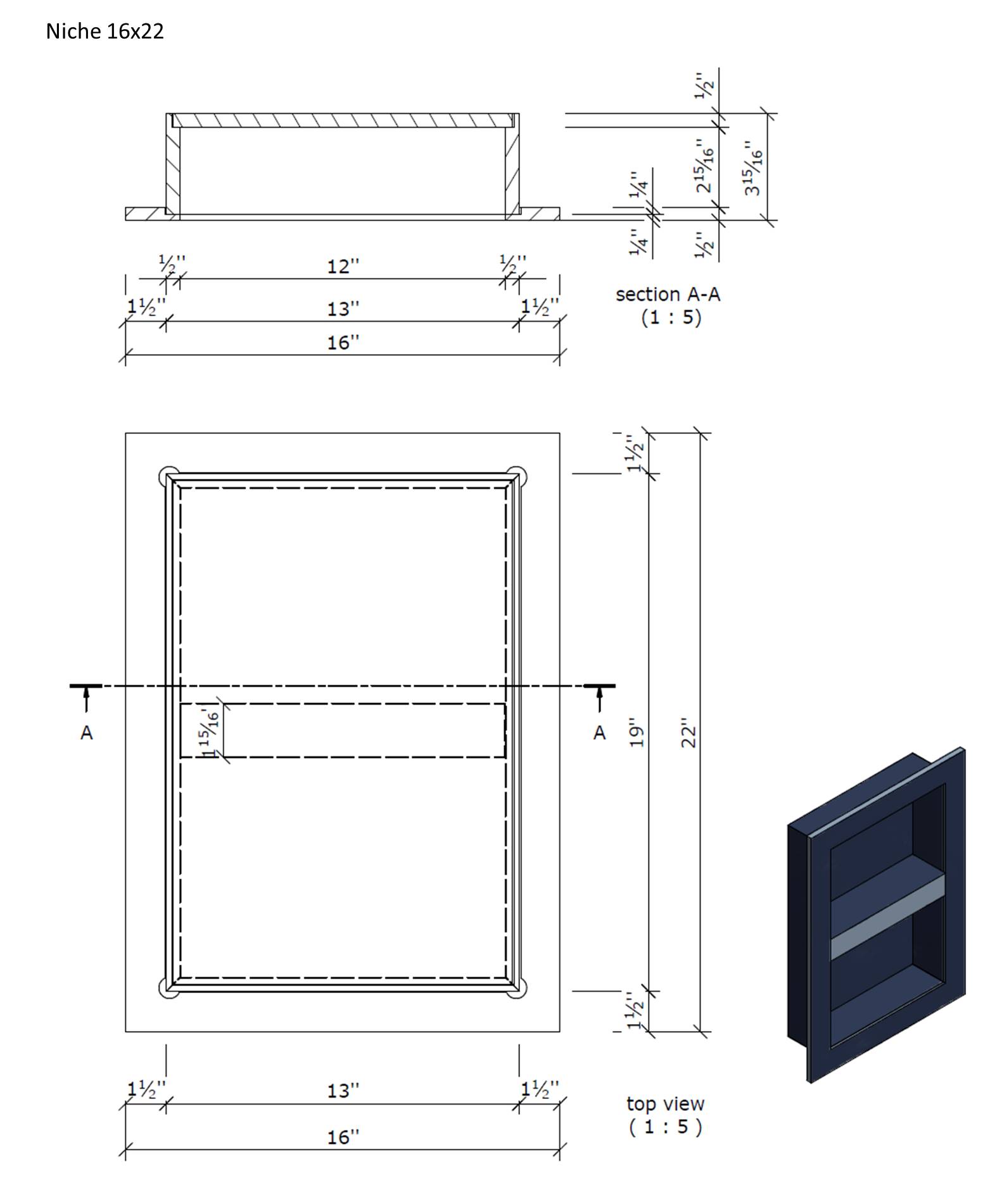 Shower Niche Height Off Floor Viewfloor.co