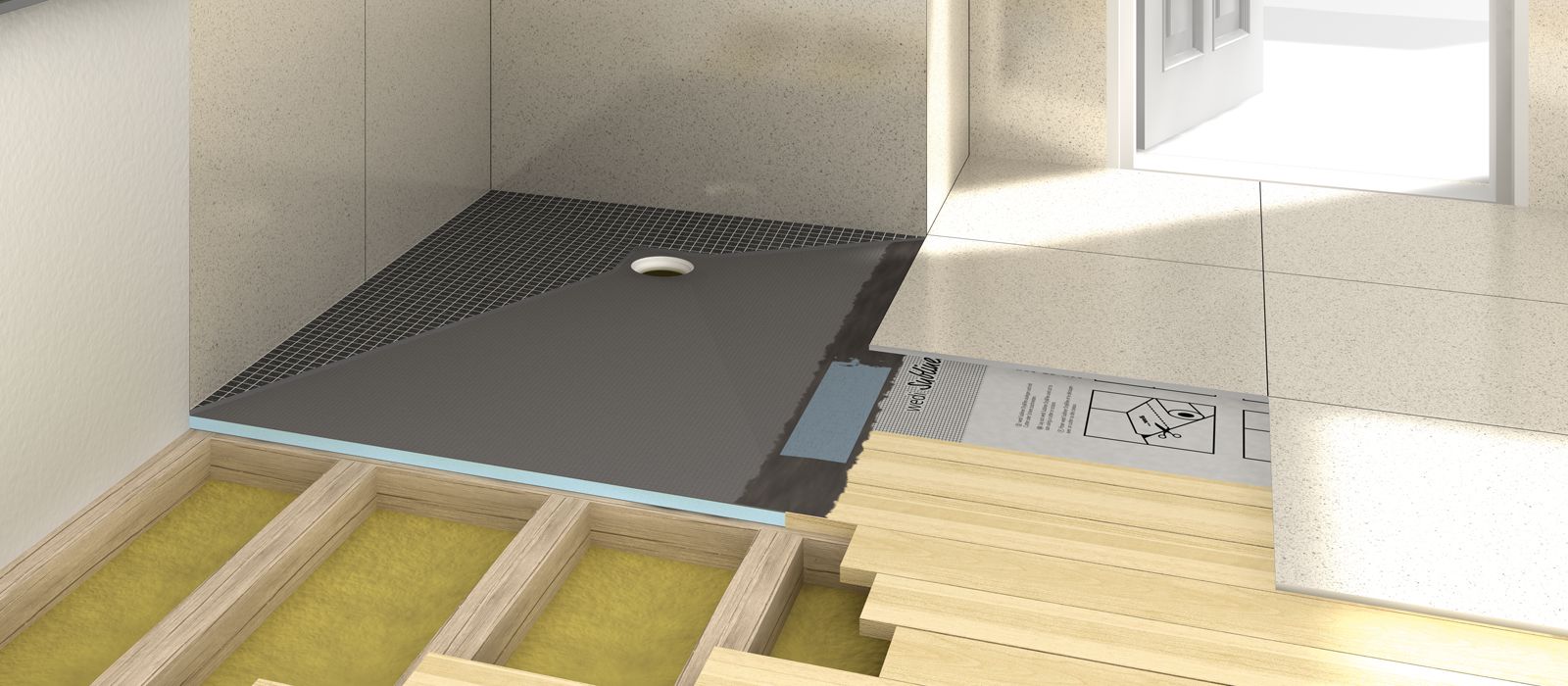 Impact sound insulation & decoupling