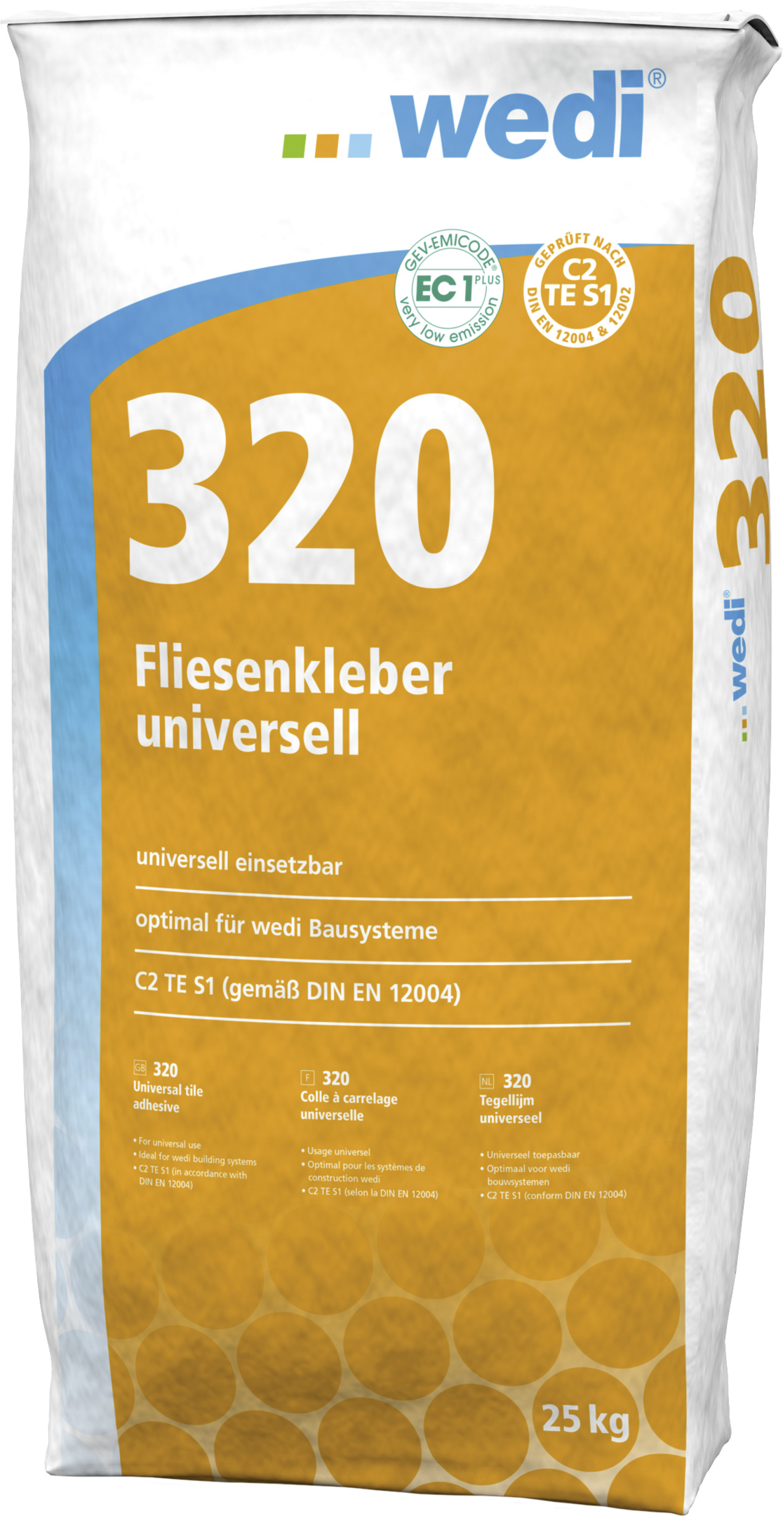 wedi 320 tegellijm, universeel