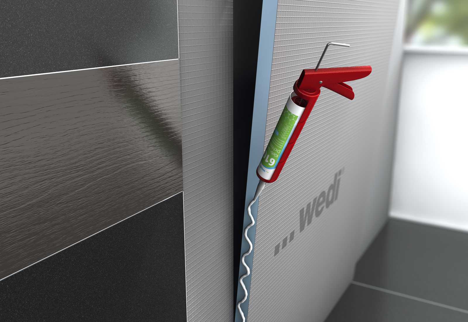 wedi 610 Adhesive Sealant Waterproofing Boards