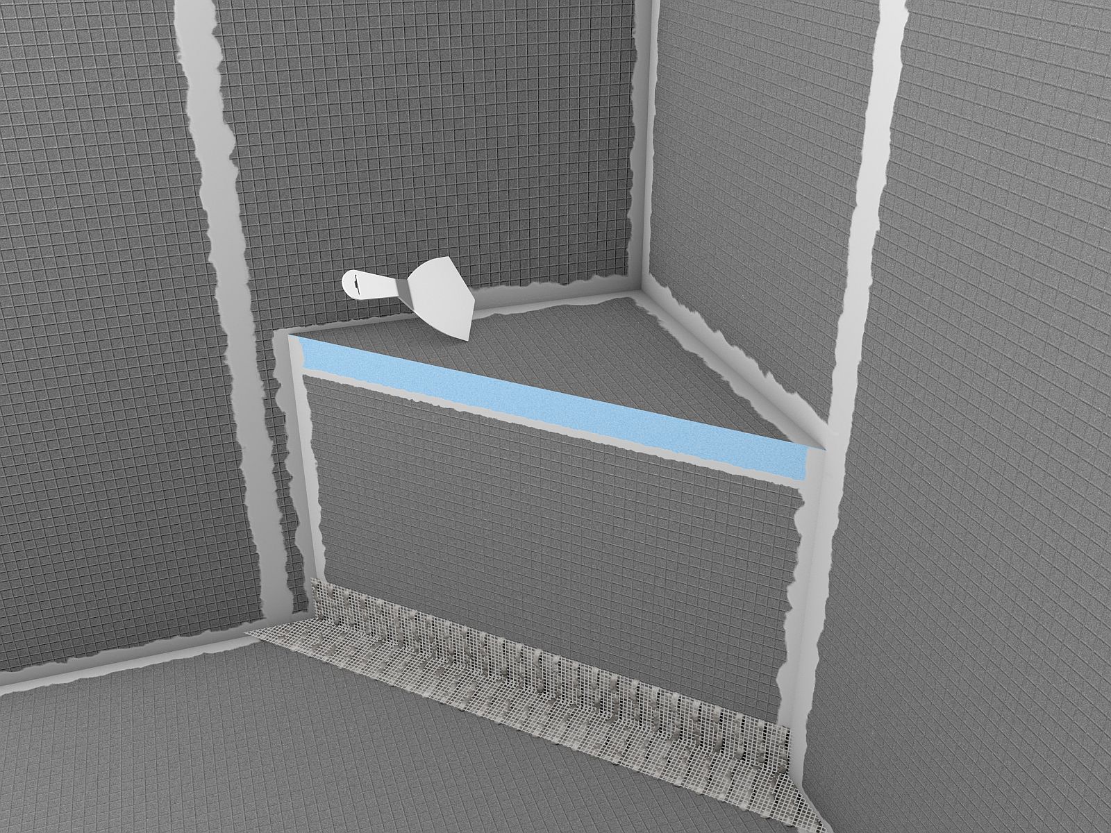 Wedi corner new arrivals putty knife