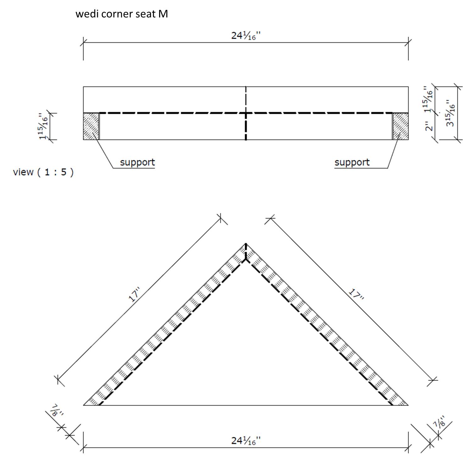 Shower Seat Height Standards