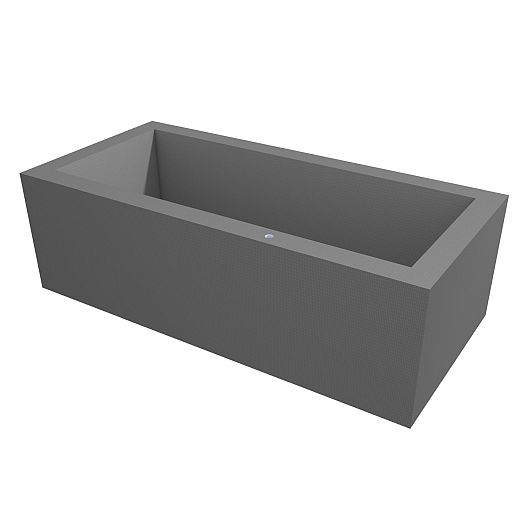 Werkseitig fertige Bad- und Wellnessmöbel wedi Sanbath Cube Badewanne in kubischen Formen aus wasserdichtem-Kern