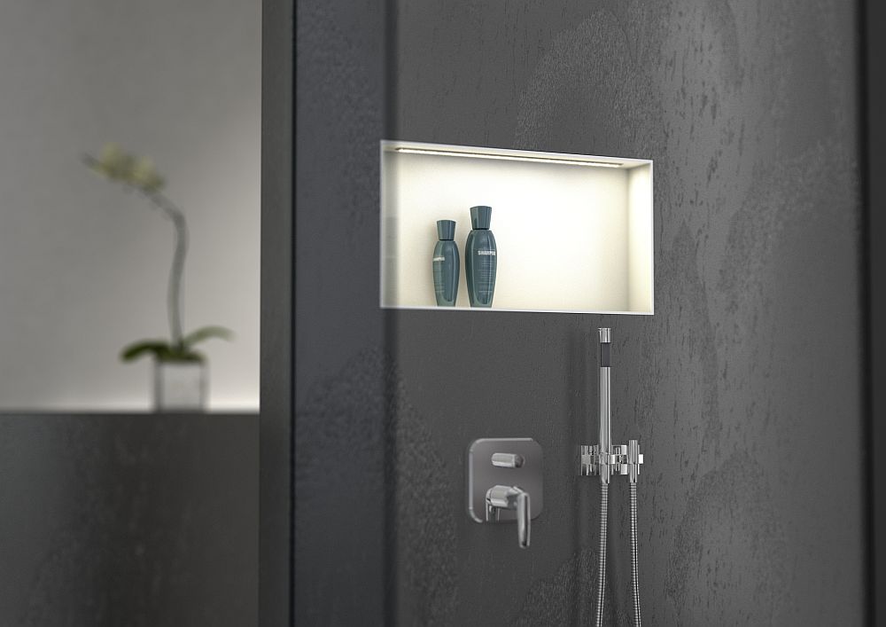 Led in shower 2025 niche