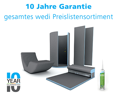 10 Jahre Garantie